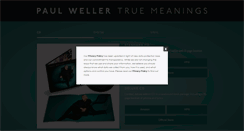 Desktop Screenshot of paulweller.com